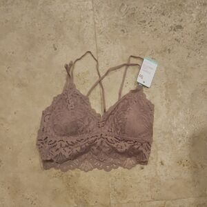 SO Lace Bralette in Soft Mauve